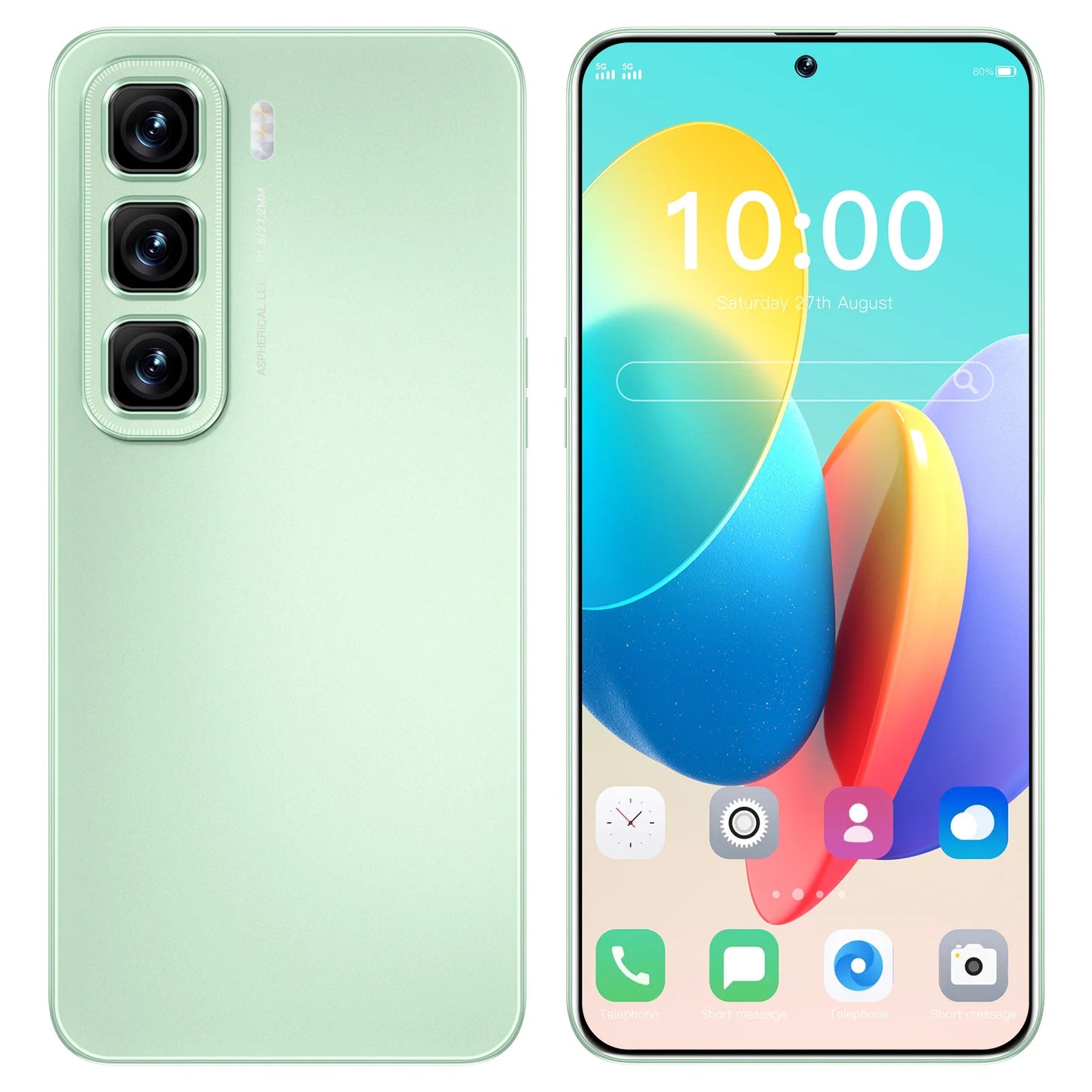 2025 New Arrival Original Hot 50 Pro 5G Smartphone 7.3 Inches 16GB+1TB Android Unlocked Phone Hot50 Mobile Phone Hot60i