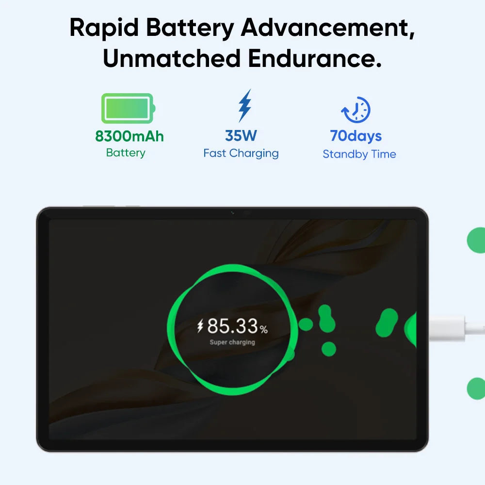Global Version HONOR Pad X9a 11.5" 120Hz 2.5K Fullview Display Snapdragon 685 Slim Metal Body Tablet WiFi/LTE Android15 8300mAh