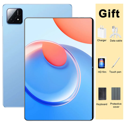 10.36inch New 5G Tablet Android 16GB RAM 1TB ROM 20000mAh 14core Android 13.0 Dual Sim Card Dual Camera 16MP 32MP WiFi Network Bluetooth Type-c PC WPS