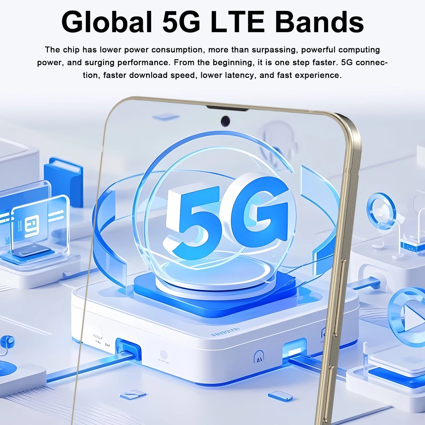 Original For P9 Pro XL Smartphone 7.3HD Screen 22G+2T Android15 10core 8800Mah Face Unlocked phone case 5G Mobile Phone caseNFC