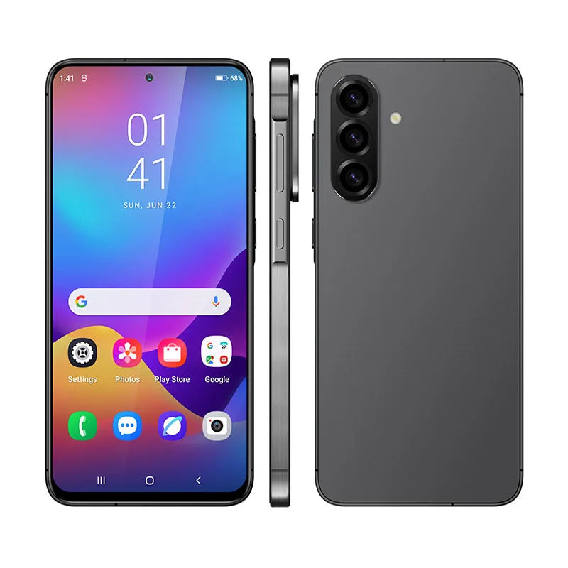 W&O A56 4G Smartphone Android 14 8GB RAM 128GB ROM Mobile phone 6.7 inch HD+ Display Dual SIM 5200mAh Battrey Cell Phone On Sale