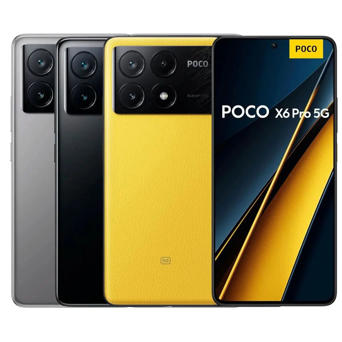 Mobile Phone Smartphone Xiaomi Poco X6 Pro 5G 256GB Storage 8GB Ram Processor MediaTek Dimension 8300-Ultra AMOLED Screen