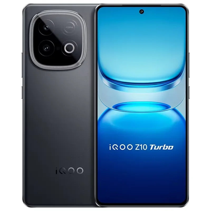 Original Vivo Iqoo Z10 Turbo 5G Mobile Phone 7620mAh Battery 100W Charge Dimensity 8400 Face ID 6.78" AMOLED 144HZ