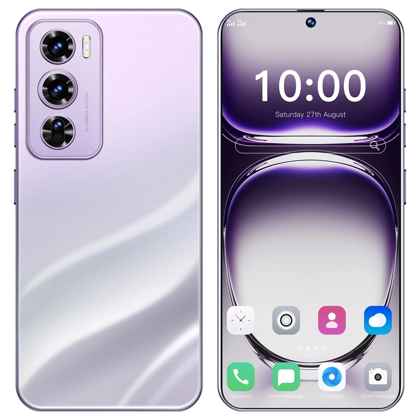 Factory Direct Original Reno12pro 16GB+1TB 7.3 Inch Android 14 5G Unlocked Dual Card Smartphone HD Facial Recognition 7.3 Inch