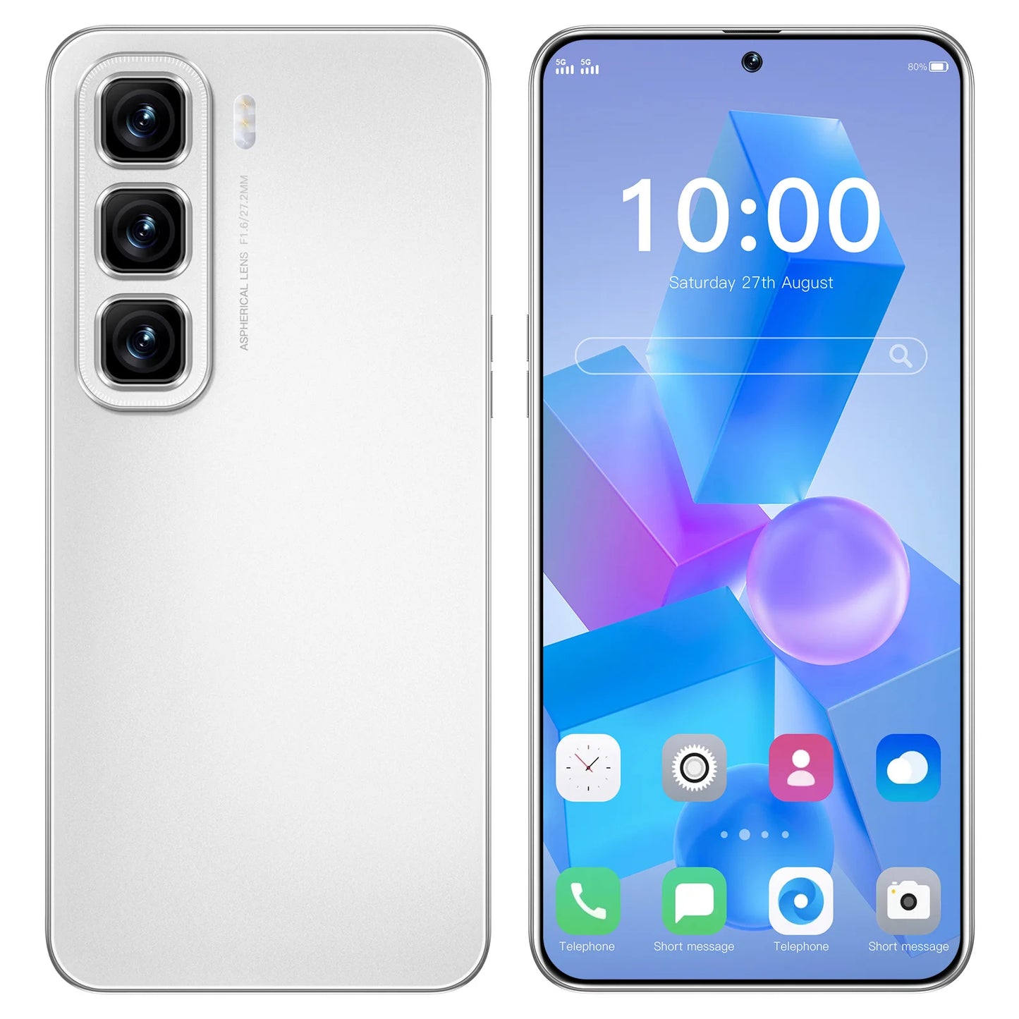 2025 New Arrival Original Hot 50 Pro 5G Smartphone 7.3 Inches 16GB+1TB Android Unlocked Phone Hot50 Mobile Phone Hot60i