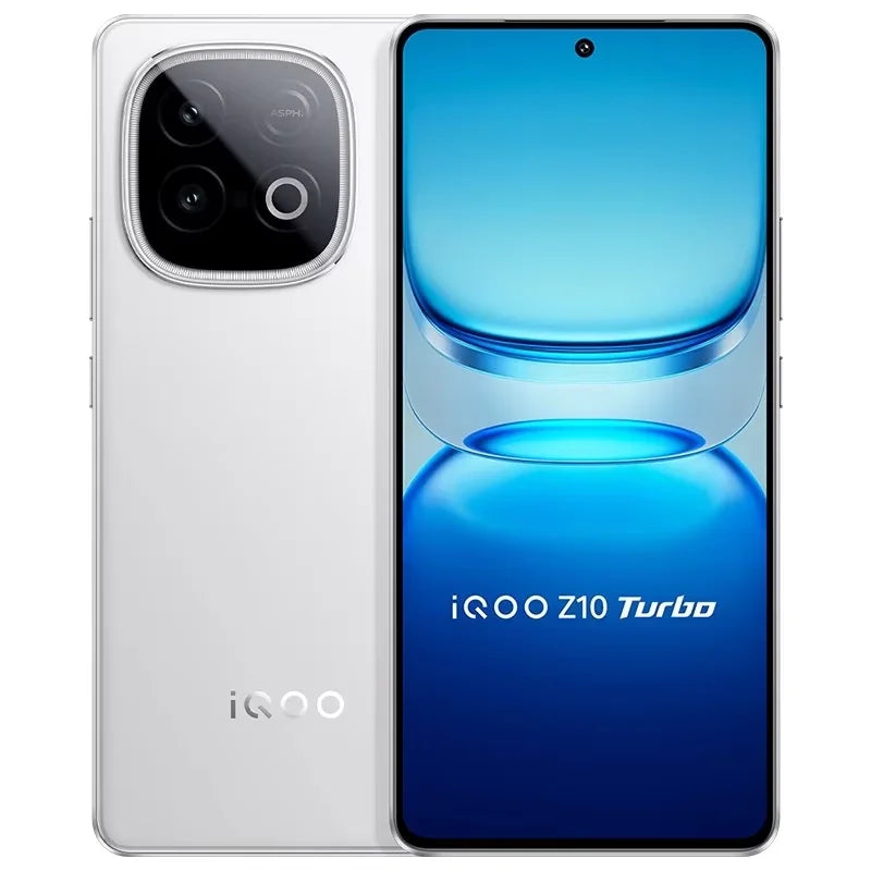 Original Vivo Iqoo Z10 Turbo 5G Mobile Phone 7620mAh Battery 100W Charge Dimensity 8400 Face ID 6.78" AMOLED 144HZ