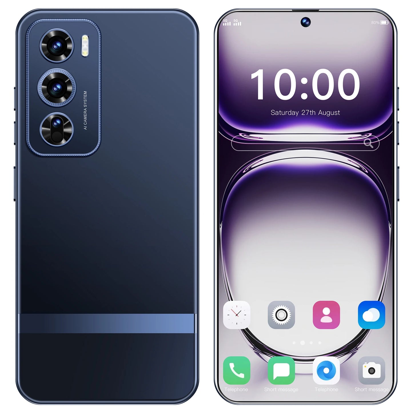 Factory Direct Original Reno12pro 16GB+1TB 7.3 Inch Android 14 5G Unlocked Dual Card Smartphone HD Facial Recognition 7.3 Inch