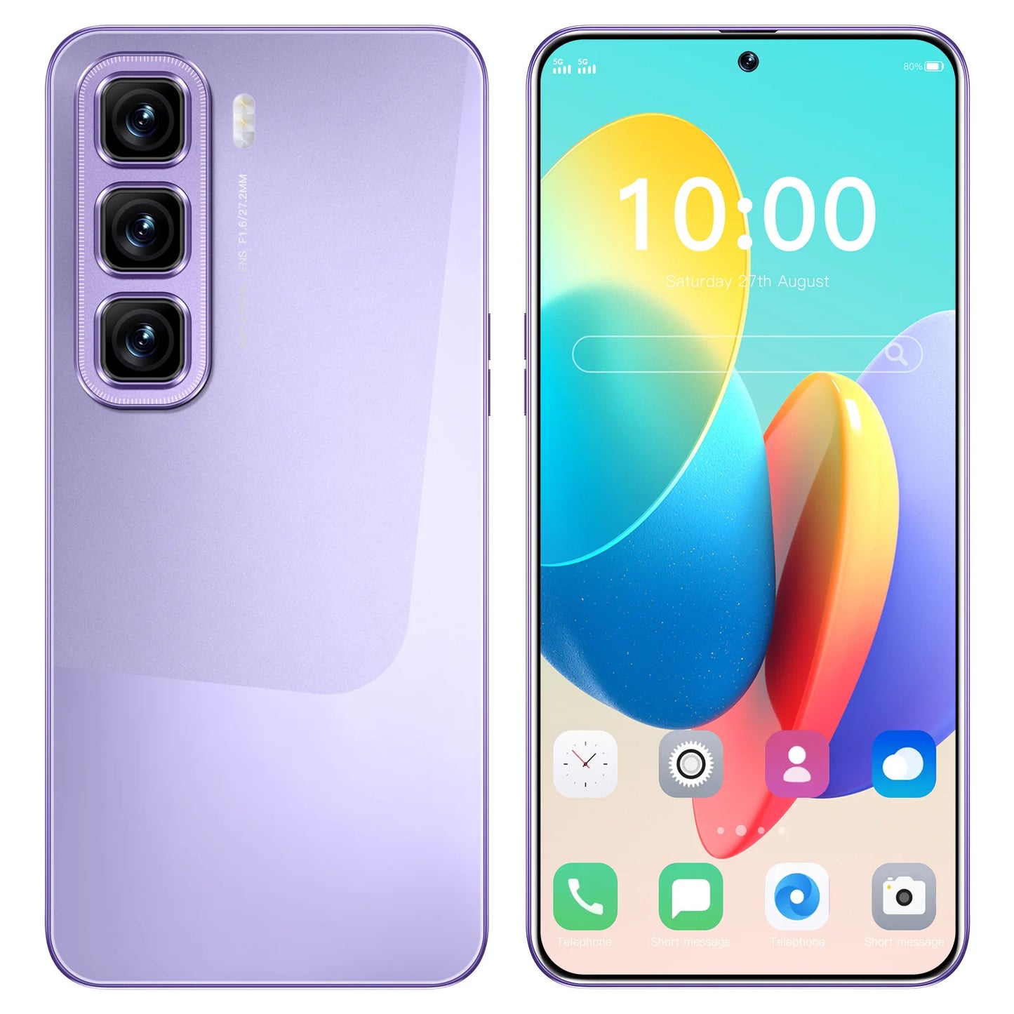 2025 New Arrival Original Hot 50 Pro 5G Smartphone 7.3 Inches 16GB+1TB Android Unlocked Phone Hot50 Mobile Phone Hot60i