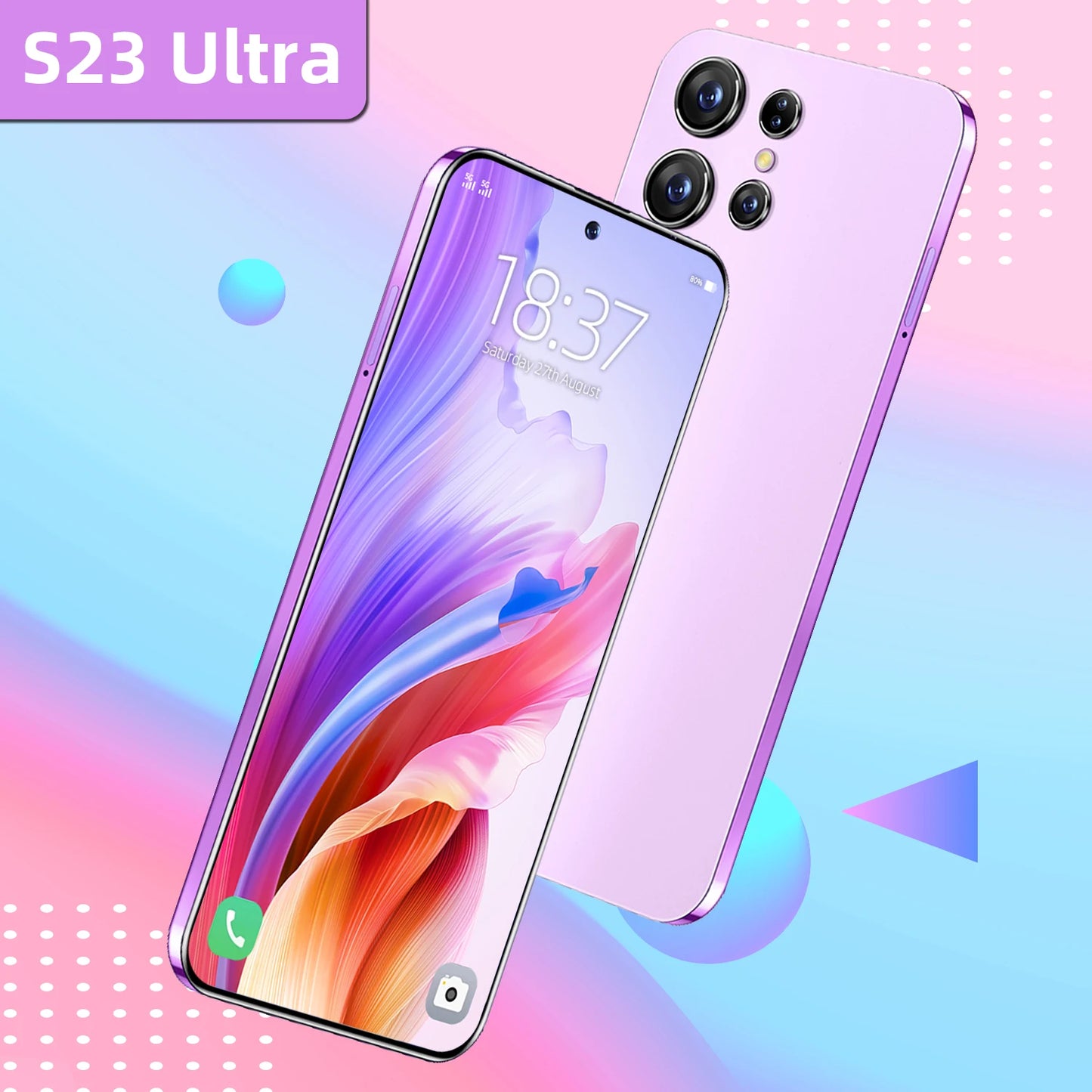 Original Phone Wholesale Telephone Unlocked 5GSmartphone Mobile Phone S23 Ultra 16GB+1TB 6.8inch 4G 5G