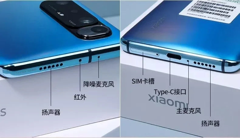 Xiaomi 10s Android 6.67 inch RAM 12GB ROM 256GB Qualcomm Snapdragon 870 4780 mAh Global Firmware 108mp 5G Smartphone