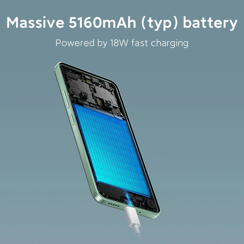 POCO C75 Global Version 6.88" 120Hz Helio G81-Ultra 50MP Dual Camera Massive 18W Fast Charge 5160mAh Battery NFC