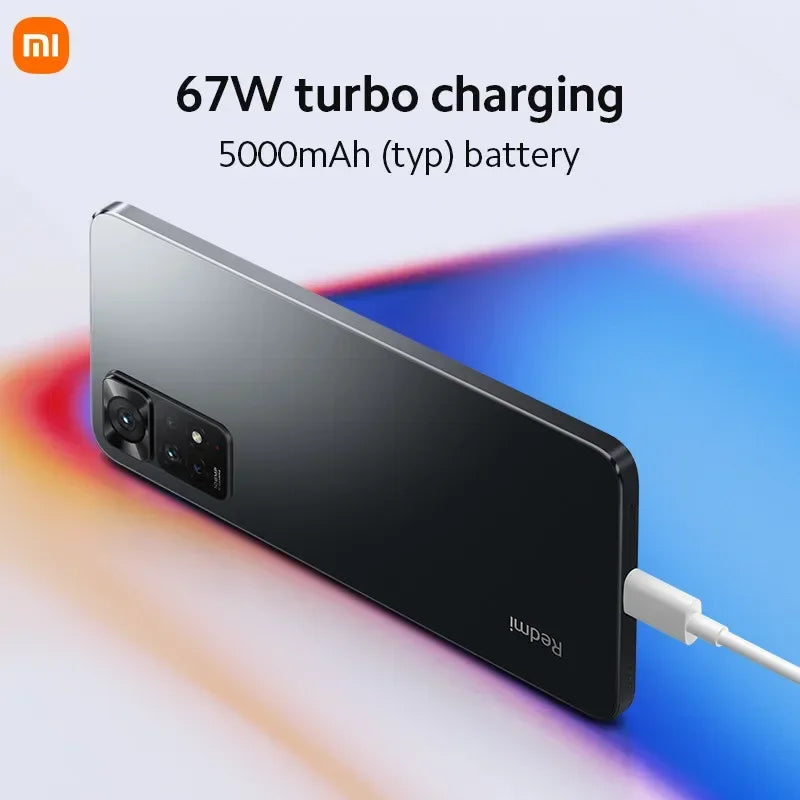 Xiaomi Redmi Note 11 Pro 8GB 256GB Global Rom NFC MTK Helio G96 Octa Core 108MP Camera 120Hz Display 5G Smartphone