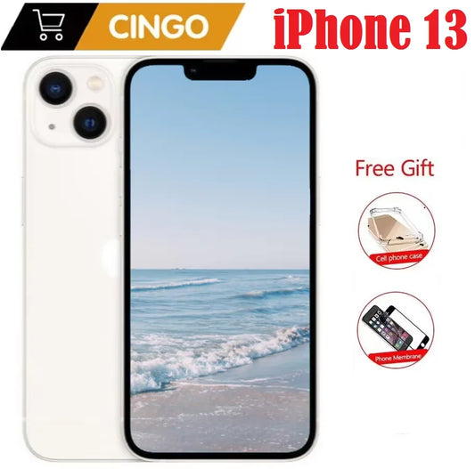 iPhone 13 128GB/256GB ROM Unlocked A15 Chip IOS 5G phone Face ID 6.1" OLED Screen Smartphone iphone13 cellphone