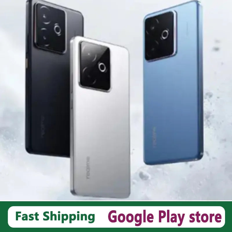 In Stock Realme GT 7 Smart Phone 6.8" OLED 144HZ 50.0MP Camera 100W Charge 7200mAh Battery Dimensity 9400+ Android 15.0 Unlock