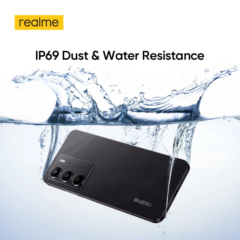 [World Premiere] realme C75 Smartphone Helio G92 Max Chipset 5828mAh Battery 45W Charge 6.72'' 90Hz Display 50MP Camera NFC IP69