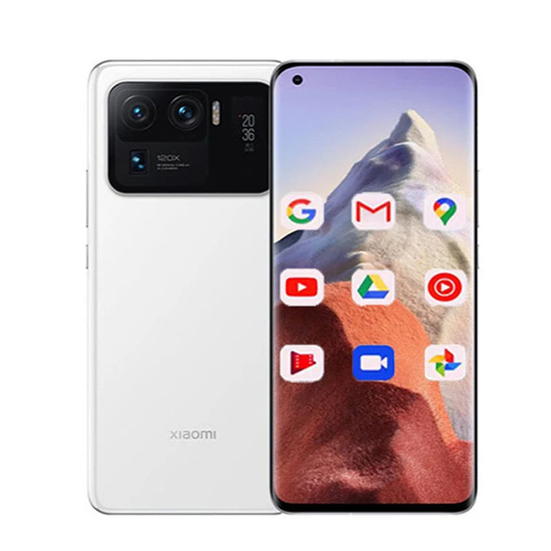 Xiaomi Mi 11 Ultra Smartphone 5G HyperOS 1.0  5000mAh Battery Octa-core 50MP Camera 6.81” Display Android used phone