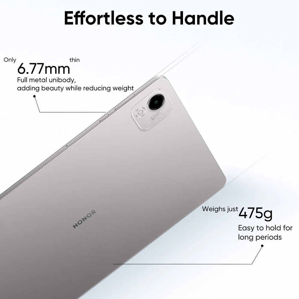 Global Version HONOR Pad X9a 11.5" 120Hz 2.5K Fullview Display Snapdragon 685 Slim Metal Body Tablet WiFi/LTE  Android15 8300mAh