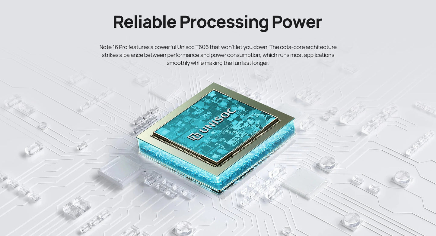 Ulefone Note 16 Pro 4G,16 ГБ（8ГБ+8ГБ расширенной）256 ГБ,Android 13, телефон,50 МП, 6,52 дюйма,4400 мАч,GPS,глобальная версия