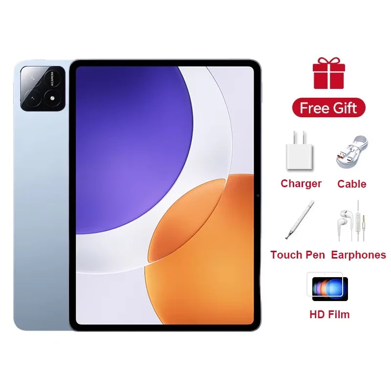 2025 NEW Original Android 14 Pad 7S Pro 22TB+2TB Global Version Snapdragon 8gen2 5G WiFi 20000mAh Dual SIM GPS HD 4K Tablet PC