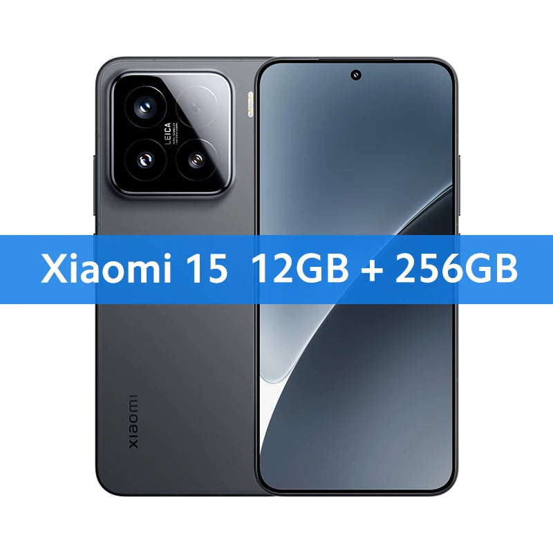 Global Version Xiaomi 15 5G Smartphone Snapdragon® 8 Elite Mobile Platform 6.36" 3200 nits ultra-bright display 50MP Camera