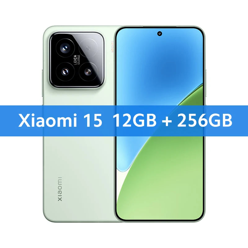 Global Version Xiaomi 15 5G Smartphone Snapdragon® 8 Elite Mobile Platform 6.36" 3200 nits ultra-bright display 50MP Camera