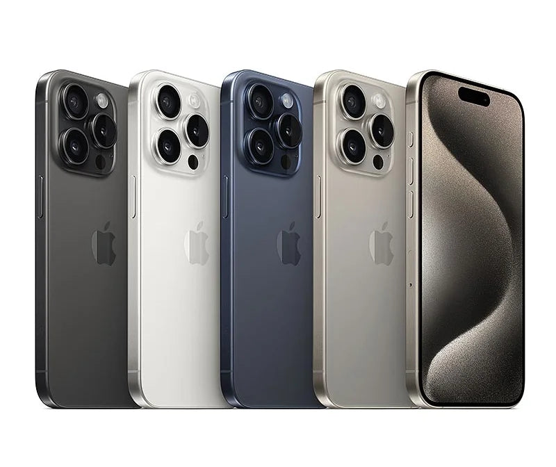 Original iPhone 15 Pro Max 256/512GB 1TB ROM Dual eSIM 8GB RAM 6.7" Genuine Retina OLED NFC A16 15ProMax Unlocked 5G Cell Phone