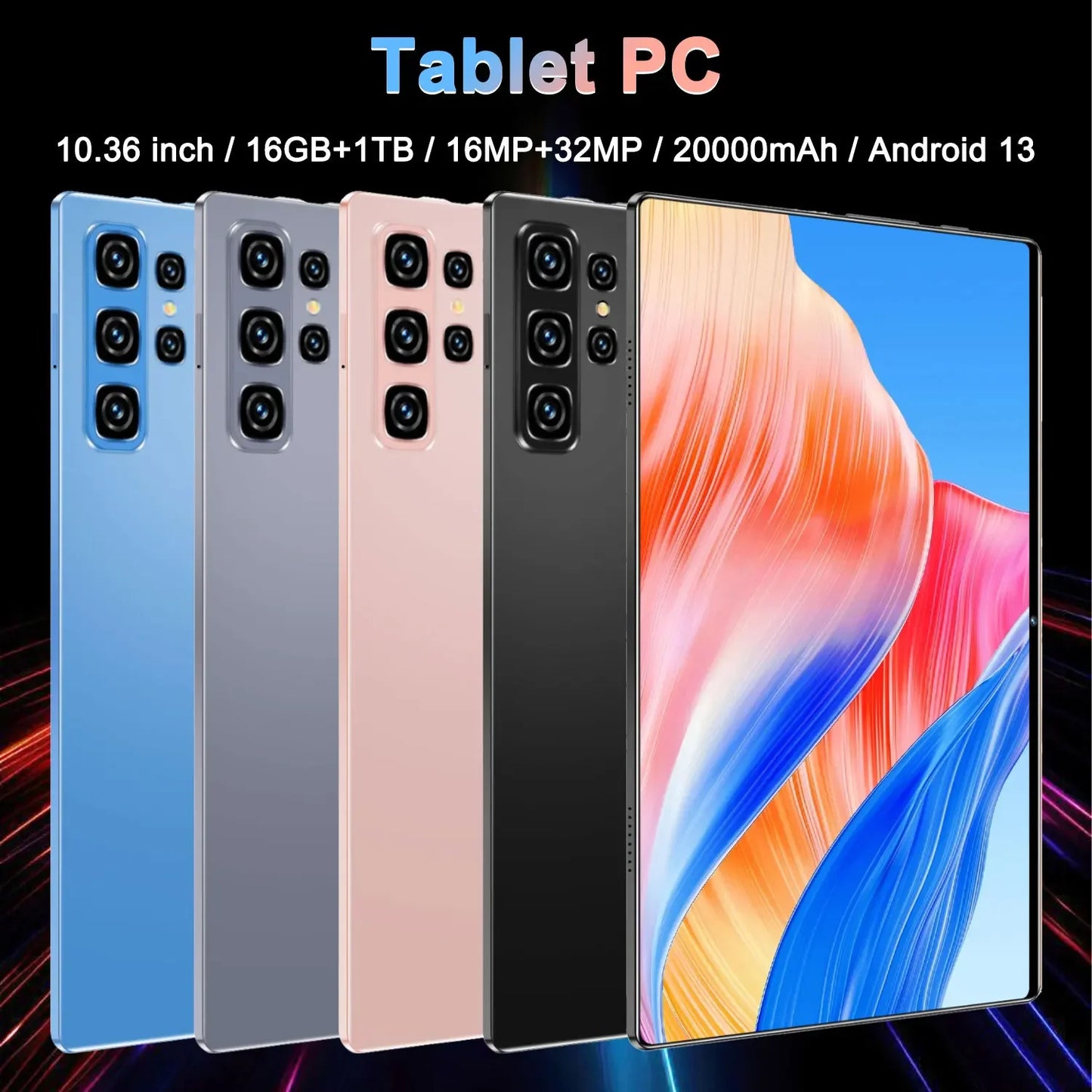 2025 S11 ultra Tablet Android 20000mAh 10.36 inch Global Version 16GB+1TB New Network 14 Core Android 13.0  Wifi Tablet