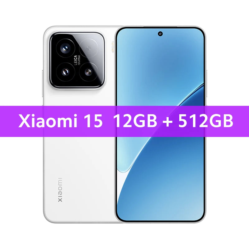 Global Version Xiaomi 15 5G Smartphone Snapdragon® 8 Elite Mobile Platform 6.36" 3200 nits ultra-bright display 50MP Camera