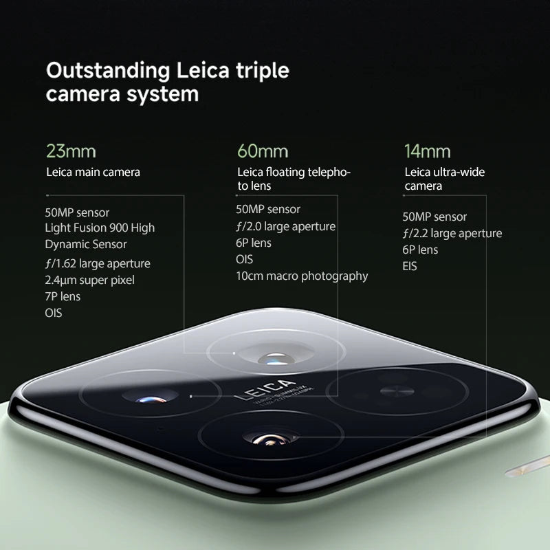 Global Version Xiaomi 15 5G Smartphone Snapdragon® 8 Elite Mobile Platform 6.36" 3200 nits ultra-bright display 50MP Camera