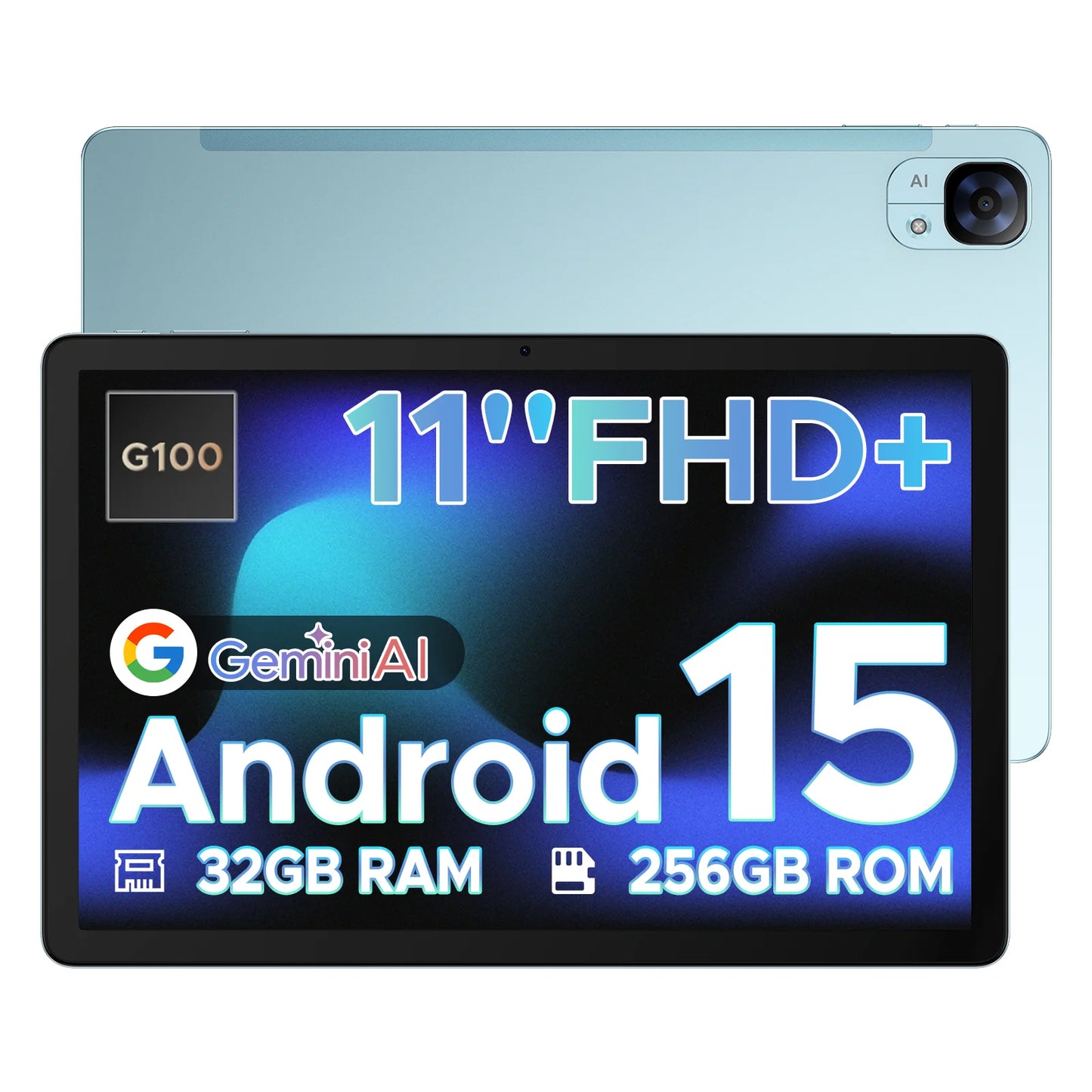 Global Version Doogee Tab E3 Tablet Pc Android 15 Gemini Ai 11-Inch Ultra-Clear 32Gb(8+24) 256Gb Helio G100 8800Mah Battery Tablet