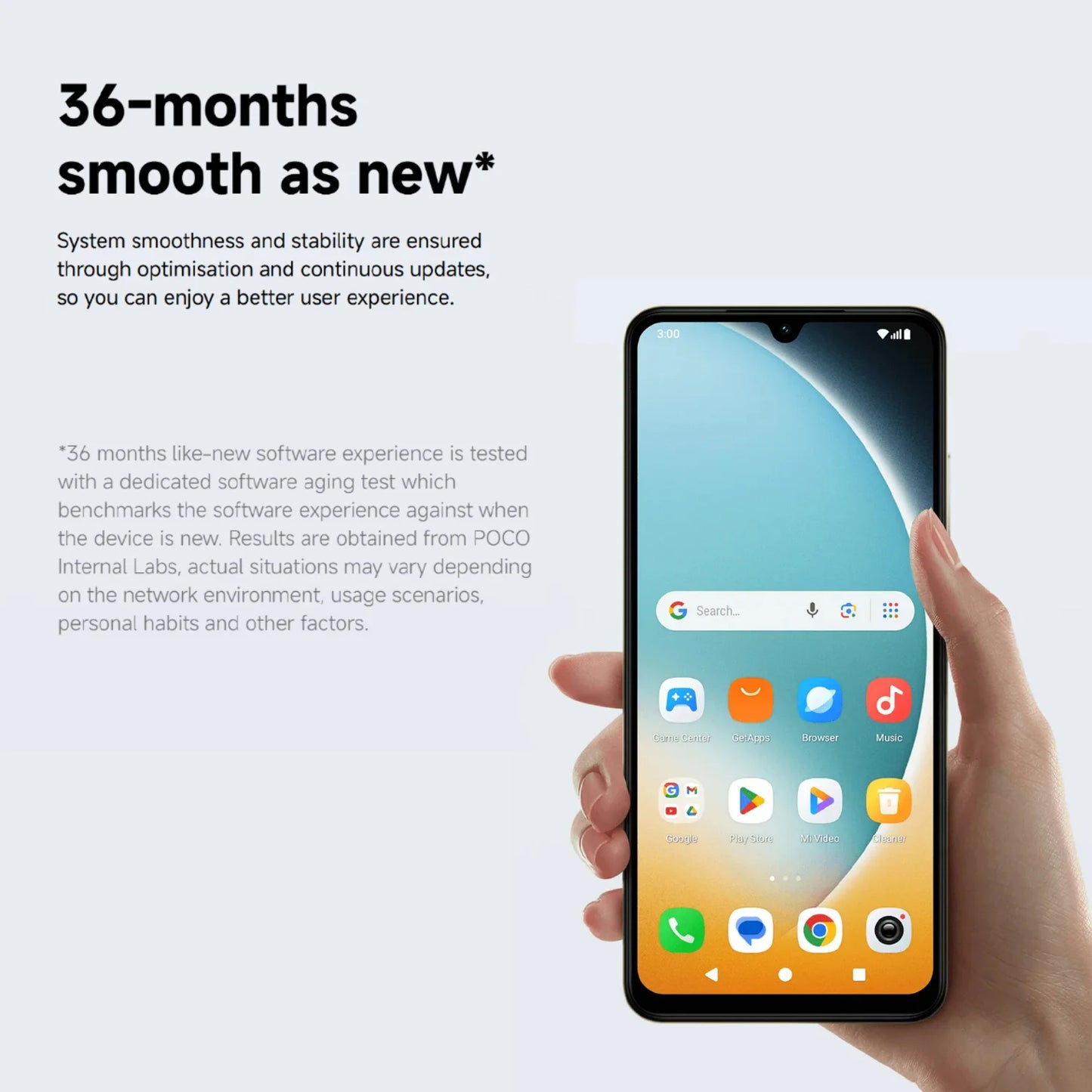 POCO C71 4G 3+64GB Global Version 6.88" 120Hz Screen Powered by a UNISOC T7250 Processor 32MP AL Dual Camera 5200mAh Battery