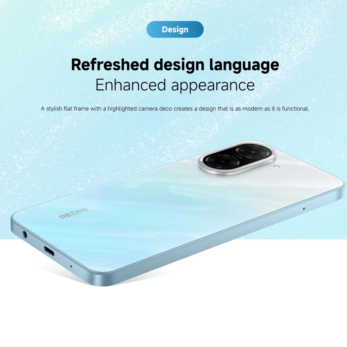 Xiaomi Redmi A5, 4GB+128GB Global Version, 6.88" 120Hz Display, 32MP Camera, Powerful Octa-core Processor, 5200mAh Large Battery