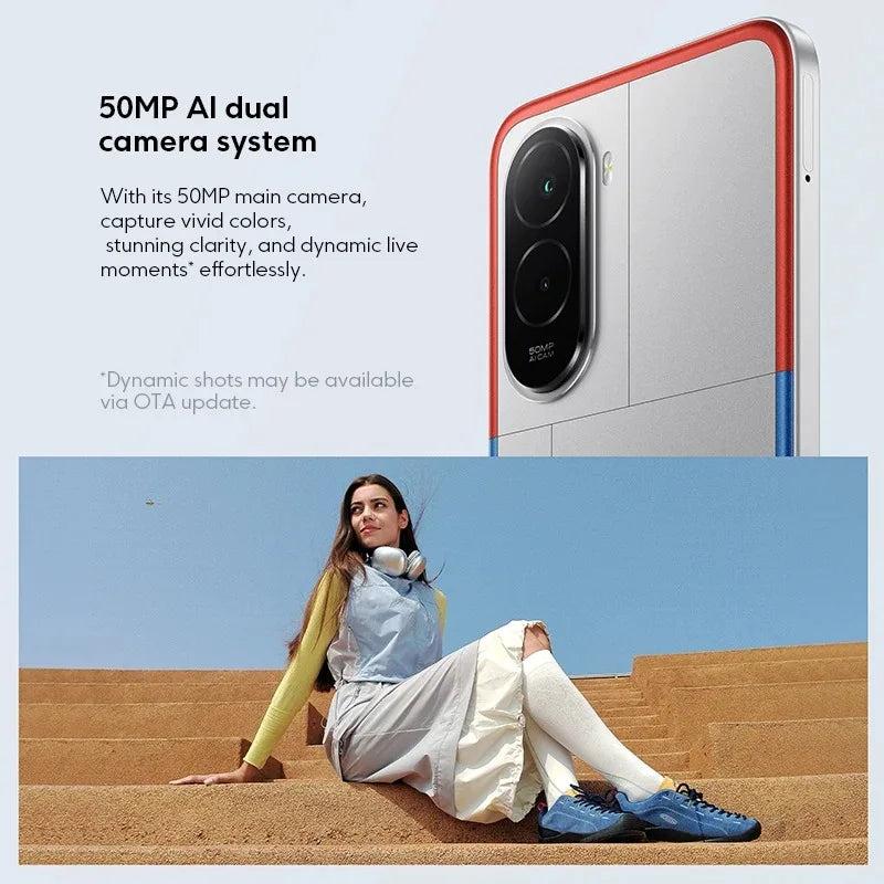 POCO M7 Global Version Snapdragon 685 Smartphone 6.9" 144Hz FHD+ DotDisplay 50MP Camera 7000mAh Battery 33W Fast Charging NFC