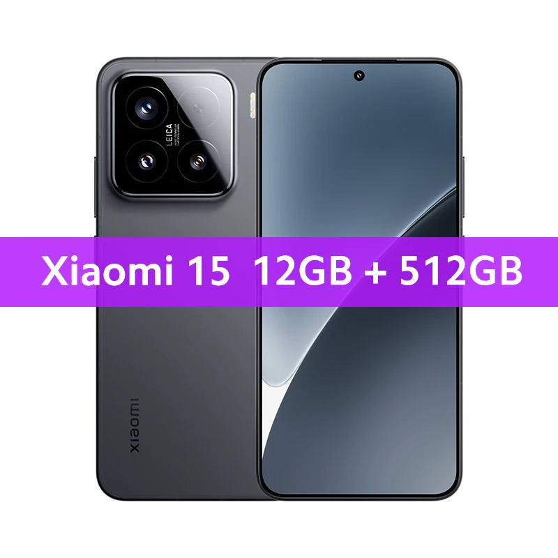 Global Version Xiaomi 15 5G Smartphone Snapdragon® 8 Elite Mobile Platform 6.36" 3200 nits ultra-bright display 50MP Camera