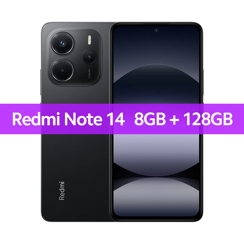 Xiaomi Redmi Note 14 Global Version MTK Helio G99 Ultra Smartphone 108MP AI Camera 5500mAh 6.67" 120Hz AMOLED Display IP54