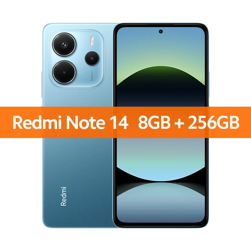 Xiaomi Redmi Note 14 Global Version MTK Helio G99 Ultra Smartphone 108MP AI Camera 5500mAh 6.67" 120Hz AMOLED Display IP54