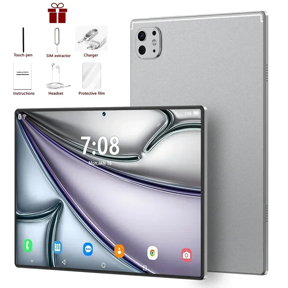 2025 Original Pad 9S Pro Tablets Android 15 22GB+2TB 10.1 inch Tablet PC Snapdragon888 Global Version 5G Dual SIM Card 10000mAh