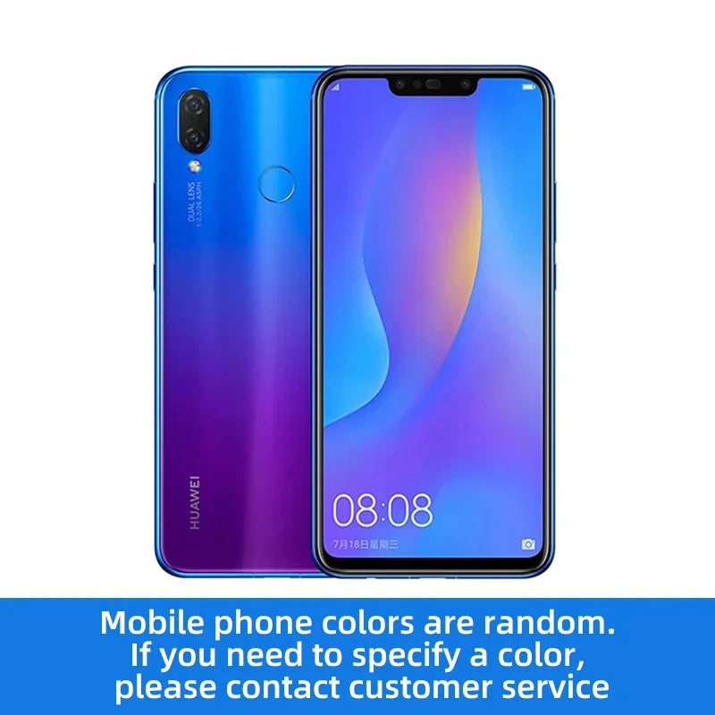 Huawei nova 3i 4G Unlocked Mobile phone 6.3 inch LCD Screen Android 16MP Camera Good condition used phone