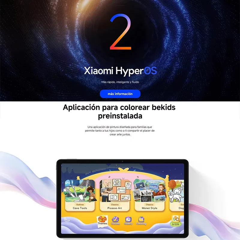 Global Version Xiaomi Redmi Pad 2 Tablet 11" 2.5K Display 9000mAh Battery 18W Fast Charge Xiaomi HyperOS 2