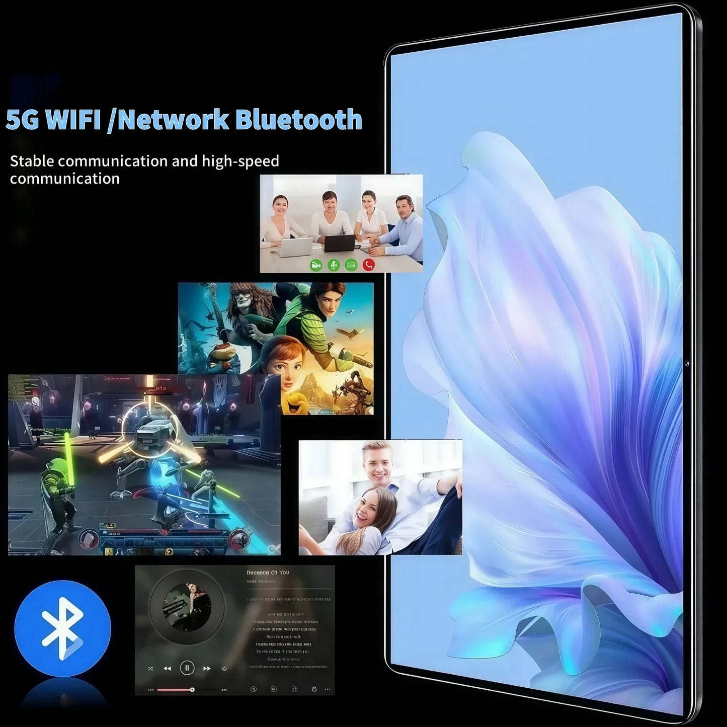 2025 Brand New  Original PAD 7S Pro Android 14 Snapdragon 8gen2 Tablets 20000mAh 11Inch HD 22GB+2TB 5G Dual SIM Wifi Tablet PC